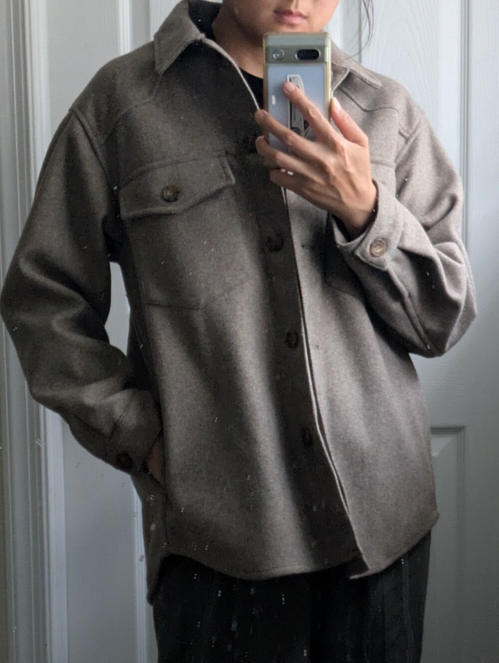 Felt Women's Shacket - Picture 8 of 8